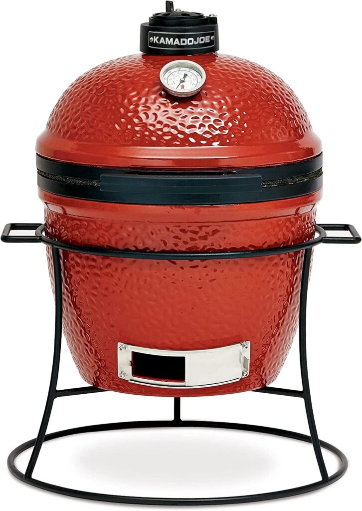 Barbacoa de Kamado Ceramica color rojo